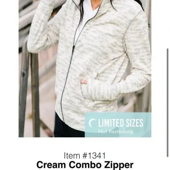 ZYIA ACTIVE COTTON BLEND JACKET SIZE MEDIUM EEEUC - Picture 2 of 7